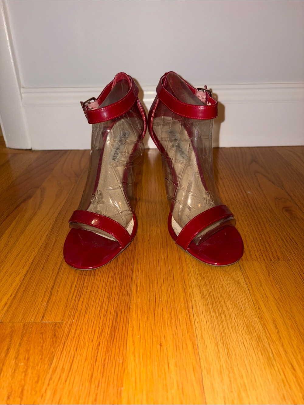 Steve Madden Red Patent Heels - Sexy!